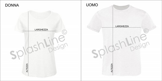 Modello T-Shirt Donna